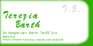 terezia barth business card